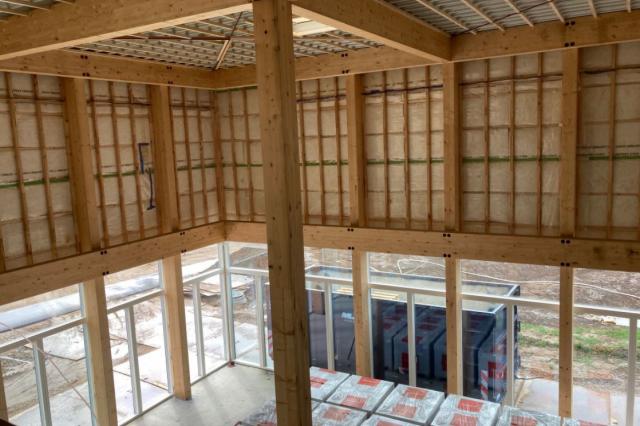 Wood super construction