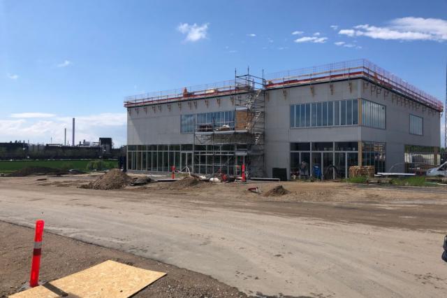 Picture of constructions progess, 22nd of May