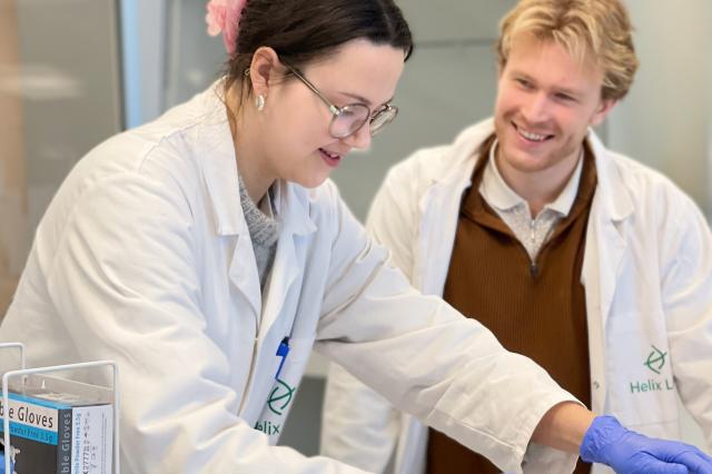 Fellows in the lab