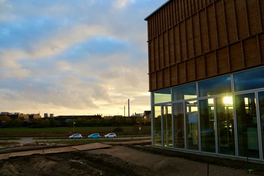 Sunset, key handover